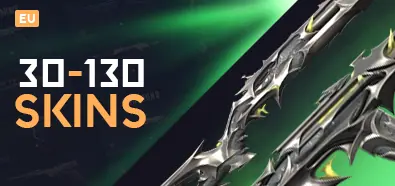 FROM 30 TO 130 SKINS | Server EU 