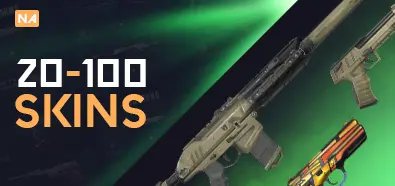 From 20 to 100 skins | NA Server 